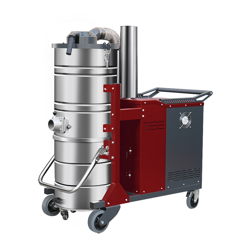 湘西坦洁380V 双桶手动反吹工业吸尘器X8系列